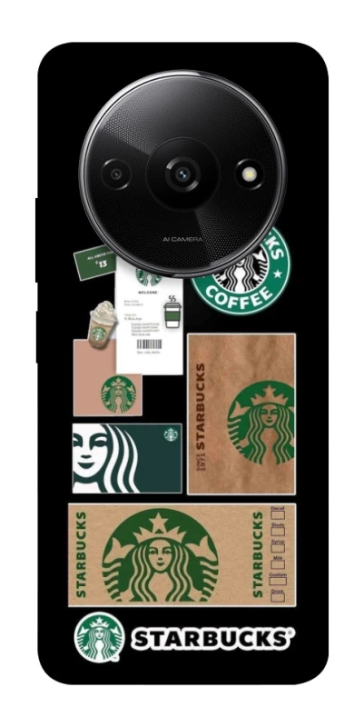 Чохол на Xiaomi Redmi A3 Starbucks coffee фото 1 з 1