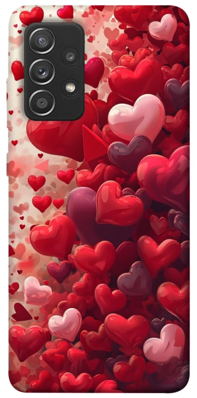 Чохол на Samsung Galaxy A52 4G / A52 5G Many hearts фото 1 з 1