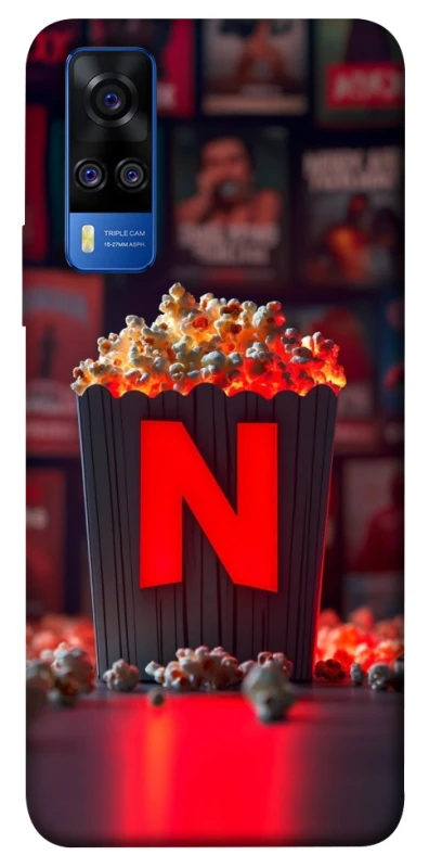 Чохол на Vivo Y51a Netflix and popcorn фото 1 з 1
