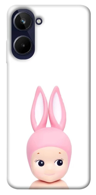 Чохол на Realme 10 4G Minimal Bunny Peek фото 1 з 1