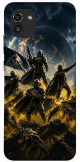 Чохол на Samsung Galaxy A03 HELLDIVERS фото 1 з 1