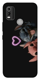 Чохол на Nokia C21 Plus Love Stitch & Angel фото 1 з 1