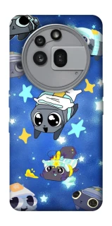 Чехол на Nothing Phone (3a) Pro Pebble kitten stars фото 1 из 1