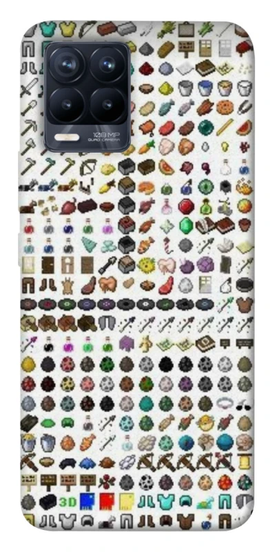 Чохол на Realme 8 Minecraft v2 фото 1 з 1