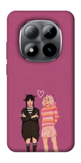 Чехол на Xiaomi Redmi Note 15 Pro 5G Raven & Rainbow Wednesday фото 1 из 1