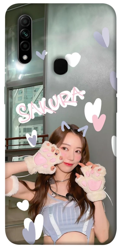 Чохол на Oppo A31 Sakura - LE SSERAFIM фото 1 з 1