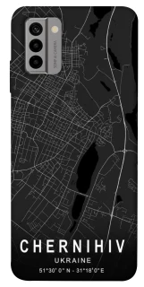 Чохол на Nokia G22 Chernihiv map фото 1 з 1