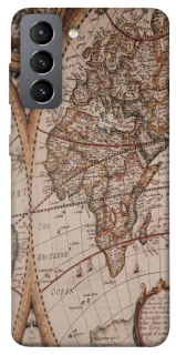 Чехол на Samsung Galaxy S21 FE Карта путешествий фото 1 из 1