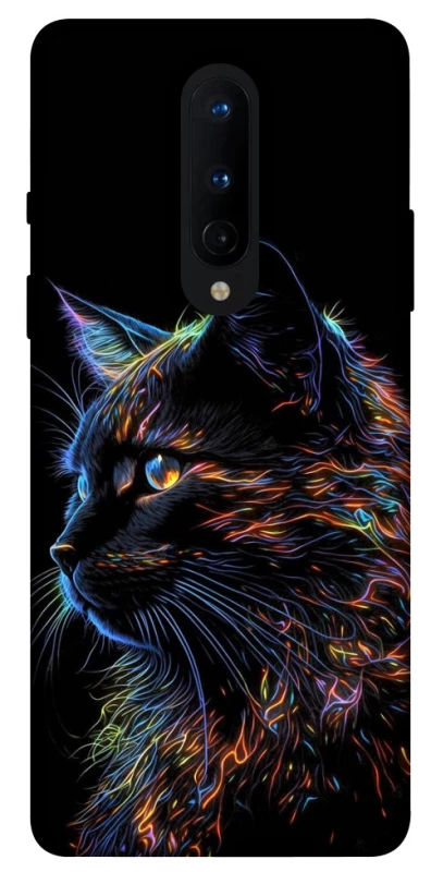 Чехол на OnePlus 8 Черный кот фото 1 из 1