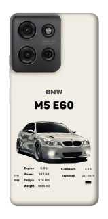 Чехол на Motorola Moto G75 BMW M5 E60 фото 1 из 1