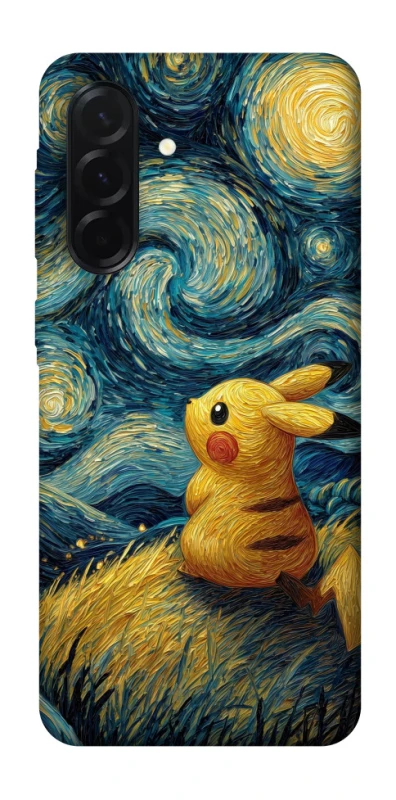 Чохол на Samsung Galaxy A37 5G Pikachu and Van Gogh фото 1 з 1