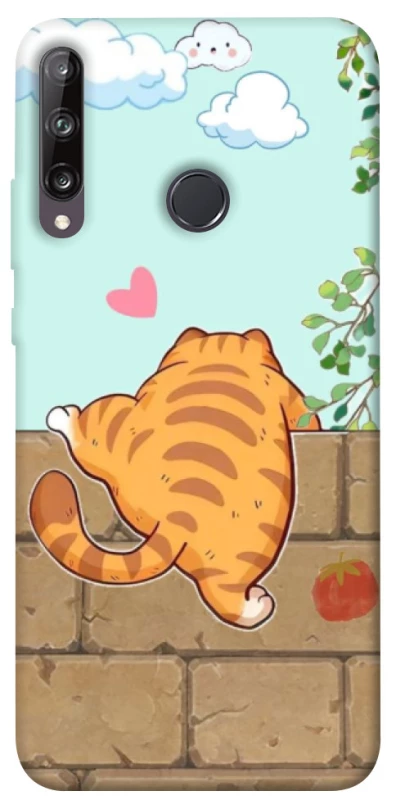 Чохол на Huawei P40 Lite E Cat the meow фото 1 з 1