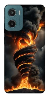 Чехол на Motorola Moto G06 Огненный торнадо фото 1 из 1