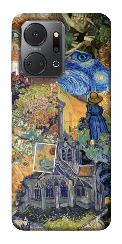 Чехол на Huawei Honor X7a Van Gogh collage фото 1 из 1