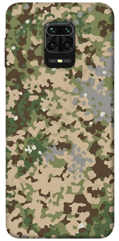 Чехол на Xiaomi Redmi Note 9s / Note 9 Pro / Note 9 Pro Max camouflage v5 фото 1 из 1