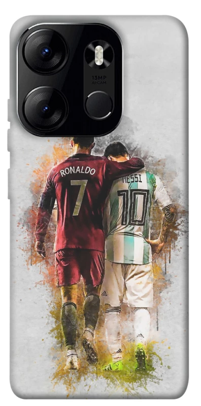 Чохол на Tecno Spark Go 2023 Ronaldo та Messi фото 1 з 1