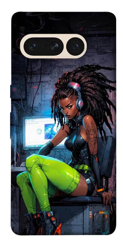 Чохол на Google Pixel 7 Pro Cyber girl фото 1 з 1