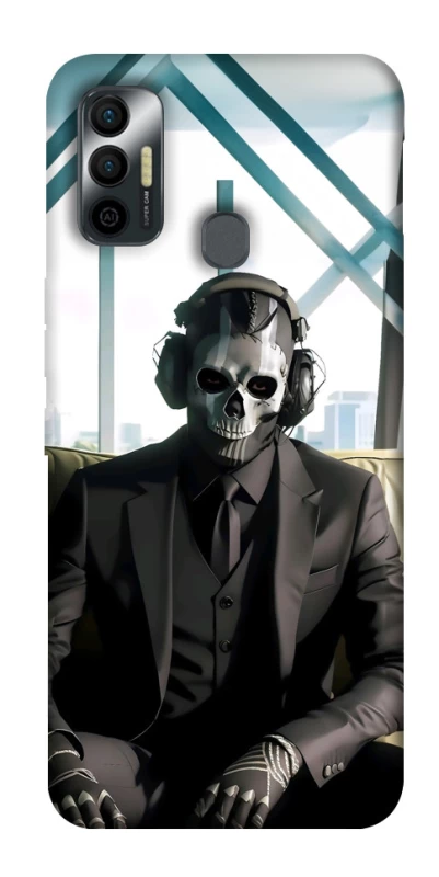 Чохол на TECNO Spark 7 Riley Ghost фото 1 з 1