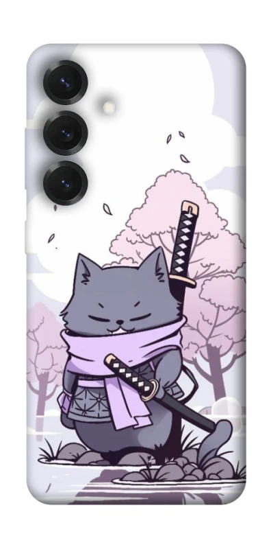 Чехол на Samsung Galaxy S26+ Samurai cat фото 1 из 1