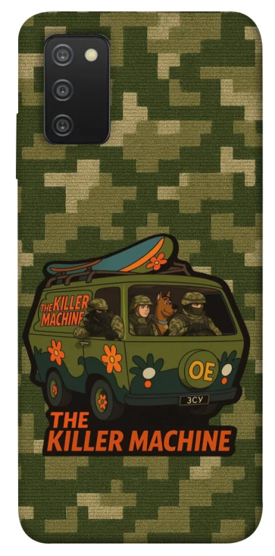Чохол на Samsung Galaxy A03s Funny machine фото 1 з 1
