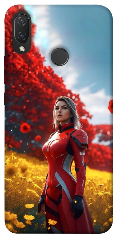 Чохол на Huawei P Smart+ (nova 3i) Cyber space girl ver.5 фото 1 з 1