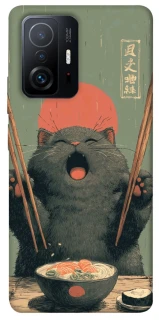Чехол на Xiaomi 11T / 11T Pro Hungry Cat фото 1 из 1