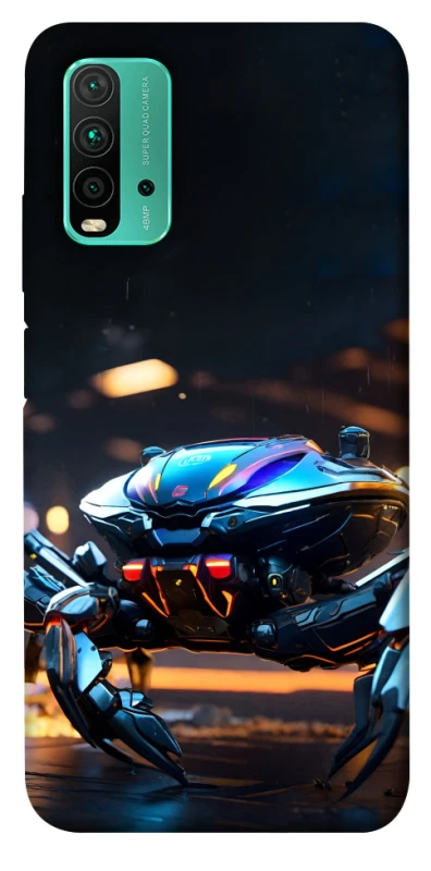 Чохол на Xiaomi Redmi Note 9 4G / Redmi 9 Power Cyber ​​crab фото 1 з 1