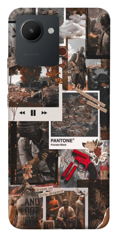 Чехол на Realme C30 PUBG Collage фото 1 из 1