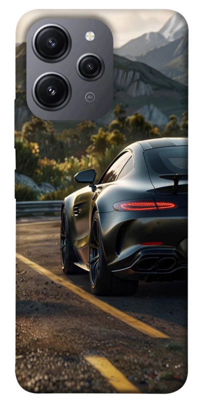 Чехол на Xiaomi Redmi 12 Car in the mountains фото 1 из 1