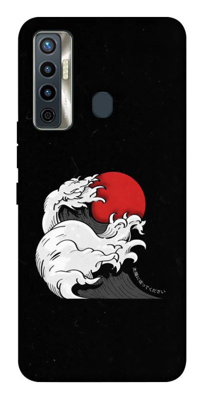 Чохол на TECNO Camon 17 Хвилі Японії v2 фото 1 з 1