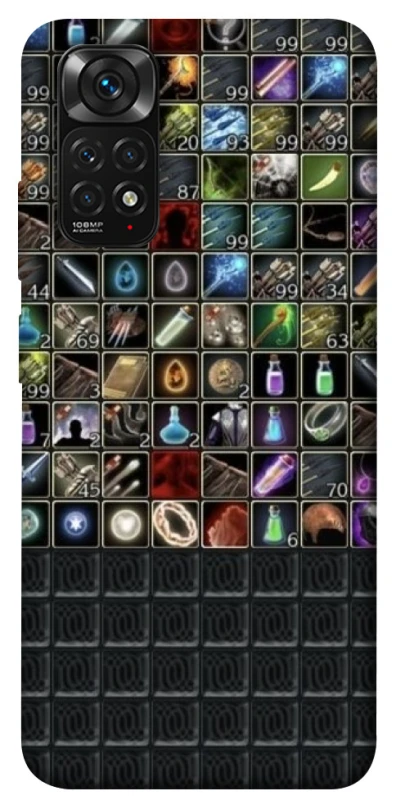 Чохол на Xiaomi Redmi Note 11 (Global) / Note 11S Inventory menu ver.2 фото 1 з 1