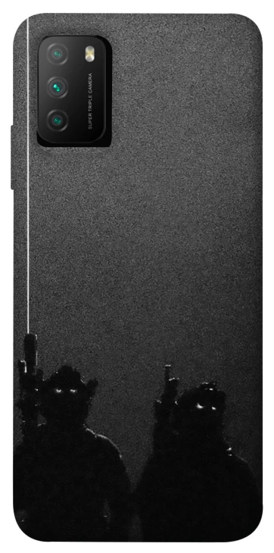 Чохол на Xiaomi Poco M3 Night operations фото 1 з 1