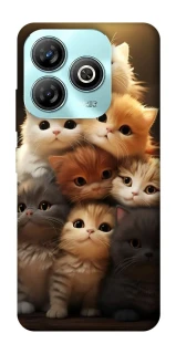 Чехол на ZTE Blade A75 4G Чехол Kittie Love v2 фото 1 из 1