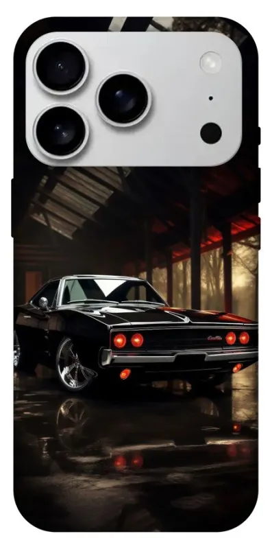 Чохол на Apple iPhone 18 Pro Max Black classic car фото 1 з 2