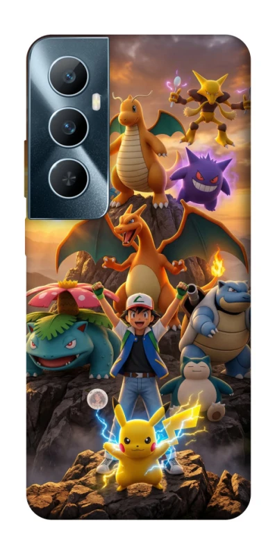 Чохол на Realme C65 4G Pokemon фото 1 з 1