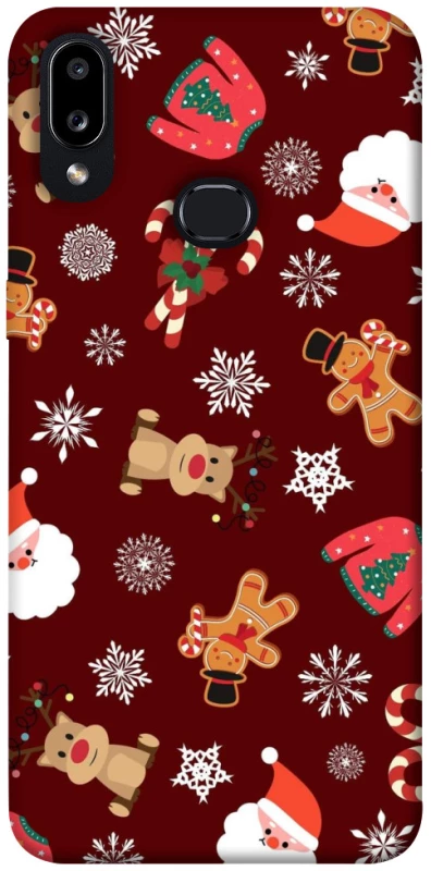 Чохол на Samsung Galaxy A10s Новорічний v6 фото 1 з 1
