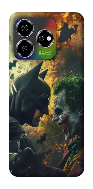 Чохол на ZTE Nubia V60 Batman and the Joker фото 1 з 1