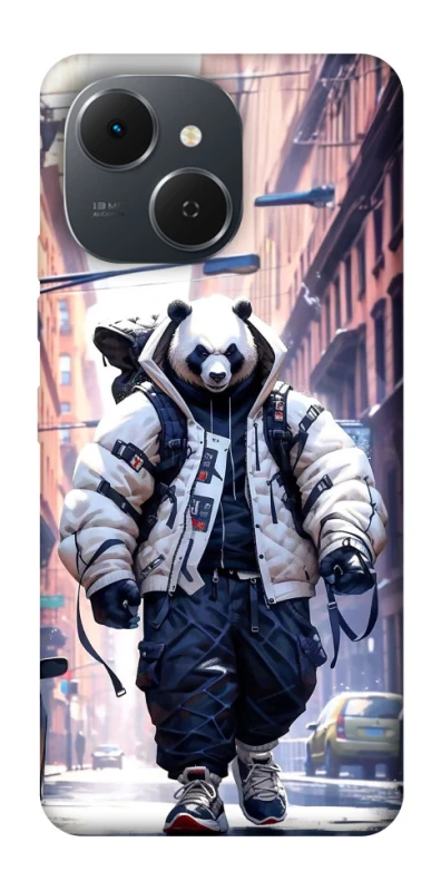 Чохол на TECNO Spark 40C Панда кур'єр фото 1 з 1