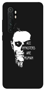 Чохол на Xiaomi Mi Note 10 Lite All Monsters are Human фото 1 з 1