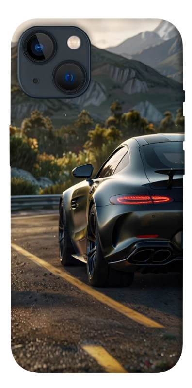 Чохол на Apple iPhone 13 (6.1") Car in the mountains фото 1 з 1