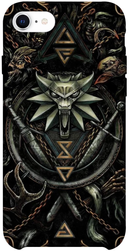 Чехол на Apple iPhone SE (2020) Ведьмак фото 1 из 1