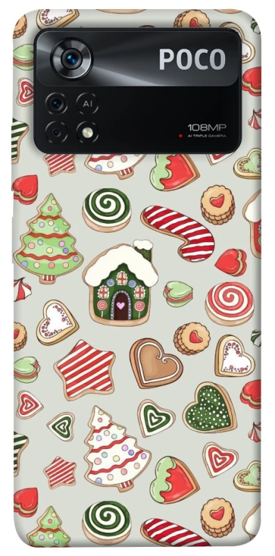 Чехол на Xiaomi Poco X4 Pro 5G Новогодний v7 фото 1 из 1