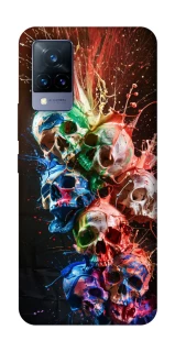 Чохол на Vivo V21 Skulls фото 1 з 1