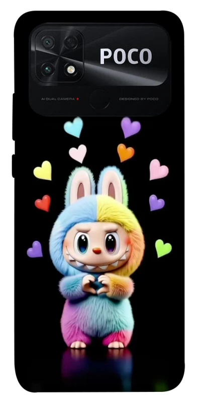 Чехол на Xiaomi Poco C40 Labubu Love фото 1 из 1