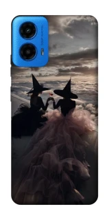 Чехол на Motorola Moto G45 Halloween Witch ver.1 фото 1 из 1