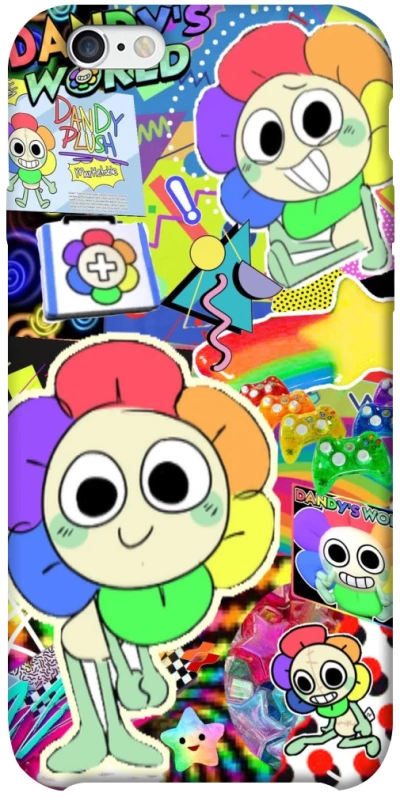 Чохол на Apple iPhone 6/6s plus (5.5") Dandy world collage фото 1 з 1