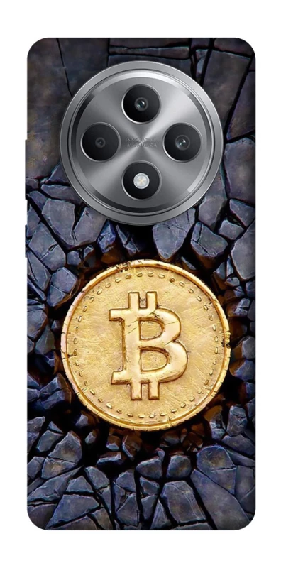Чохол на Oppo Reno 12 F 4G Bitcoin cracks фото 1 з 1
