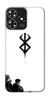 Чохол на ZTE Blade A73 4G berserk white фото 1 з 1