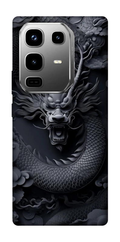 Чохол на Infinix Note 50 Pro black dragon фото 1 з 1