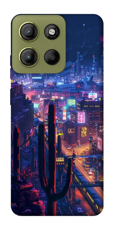 Чехол на Motorola Moto G15 4G Night city фото 1 из 1